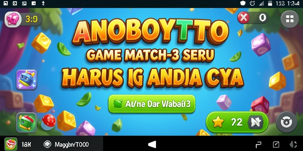 Tampilan gameplay ANOBOYTOTO dengan kombinasi warna-warni seru.