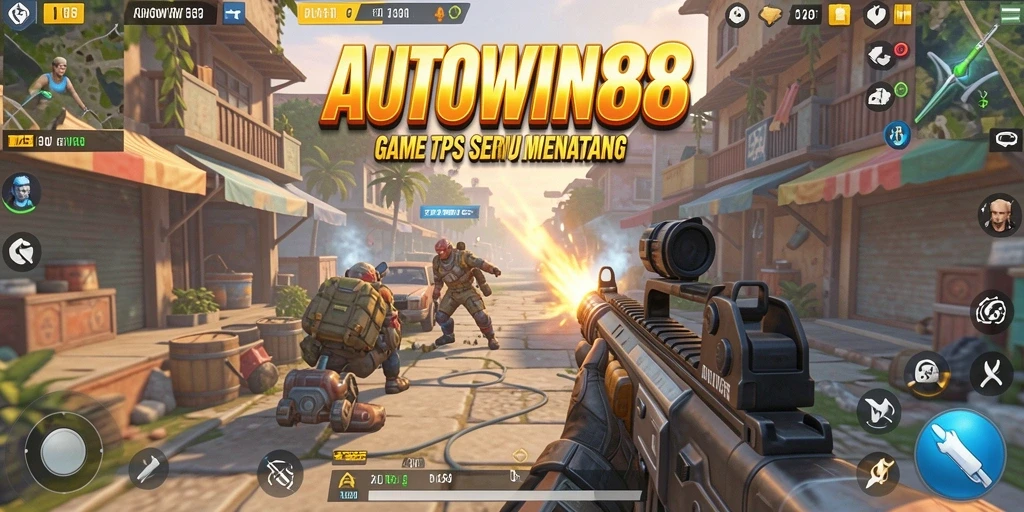 Gameplay seru dan dinamis dari AUTOWIN88 dalam aksi TPS.