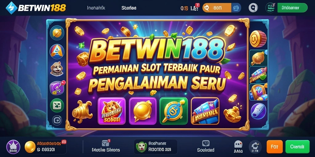 Tampilan menarik dari gameplay slot BETWIN188 yang seru dan menghibur.