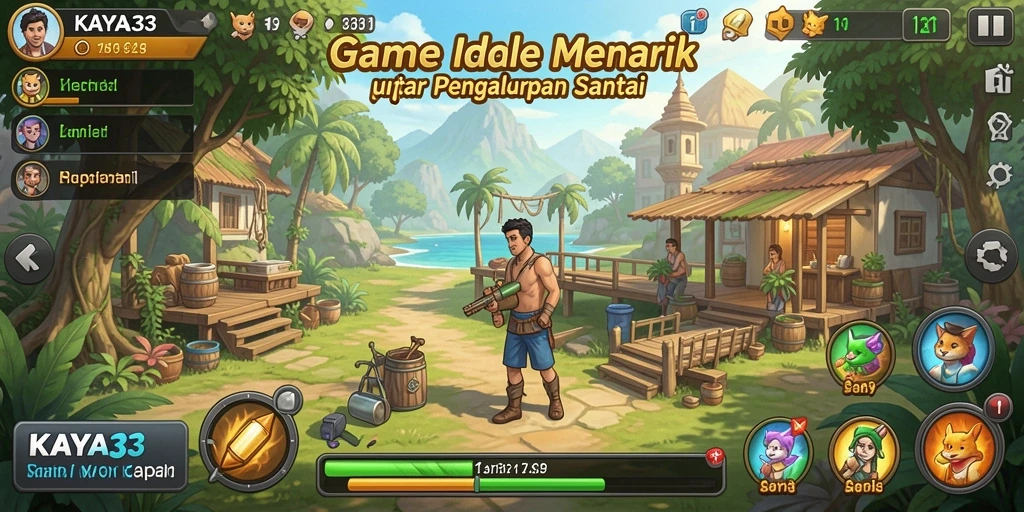 Tampilan gameplay KAYA33 yang menarik dan interaktif