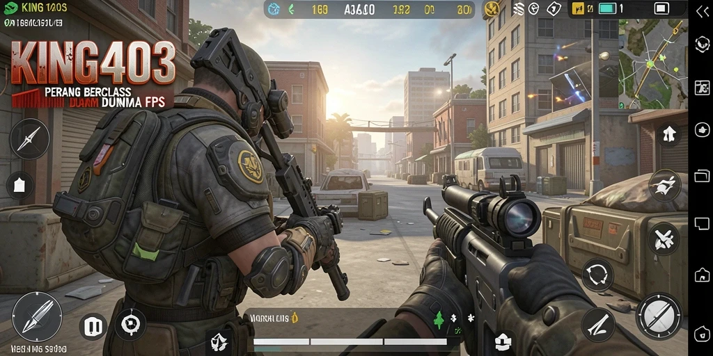 Tampilan gameplay KING403 yang seru dan dinamis.