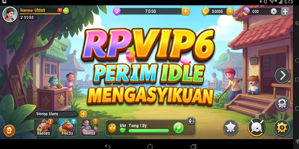 Tampilan gameplay RPVIP6 yang menarik dan interaktif.